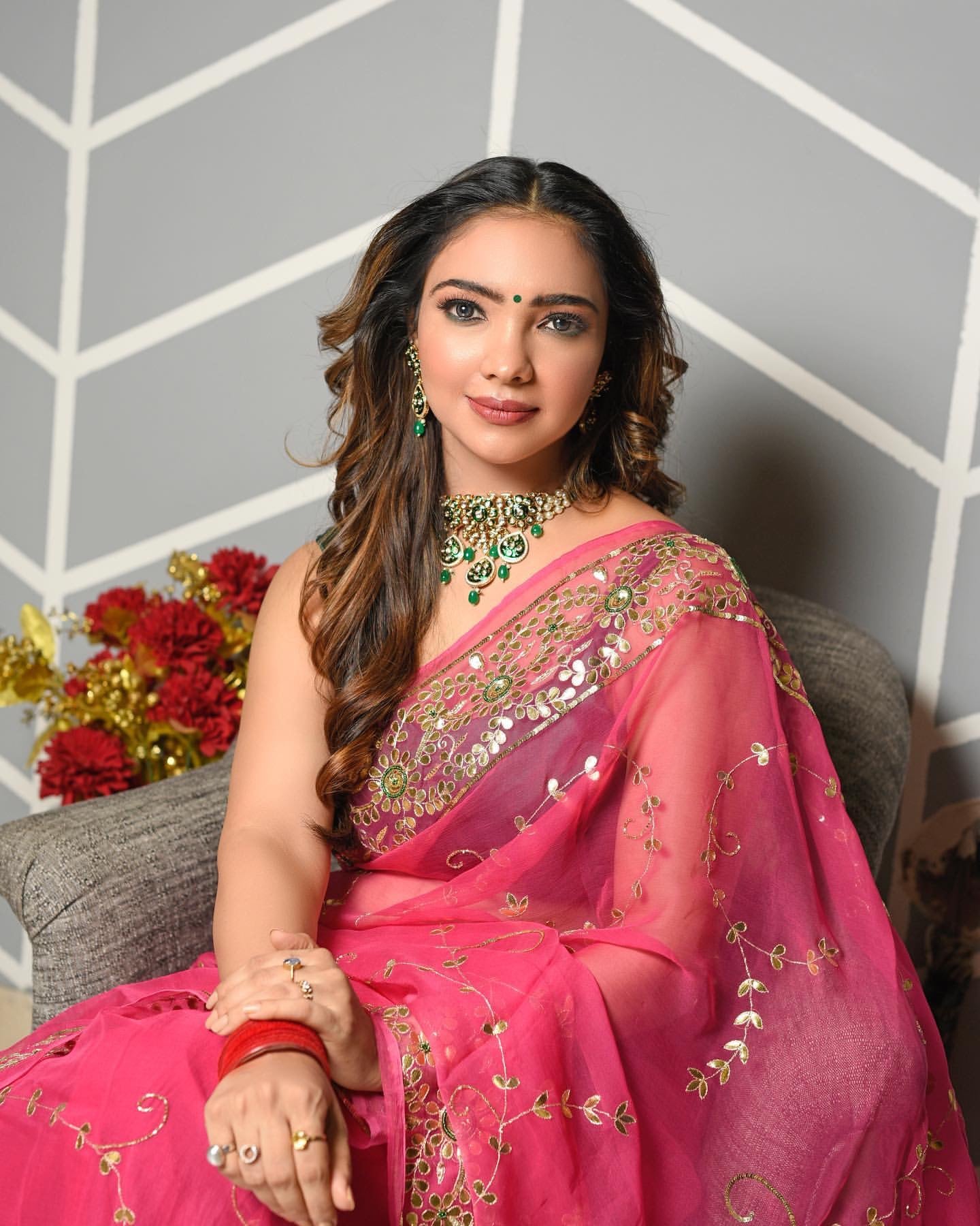 Puja Banerjee's best saree looks from 2022 | Times of India